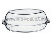 Боржам-форма овальная с/кр 2,25л+1,8л (340*195*70мм) арт. 59062/1017156 | Компания "Миг-посуда"