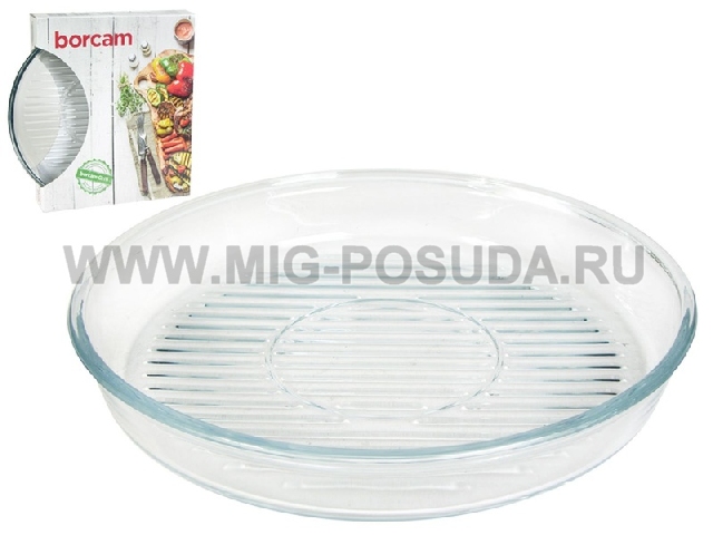 Боржам-форма круглая 1,7л/d26см гриль арт. 59534/1073141 | Компания "Миг-посуда"