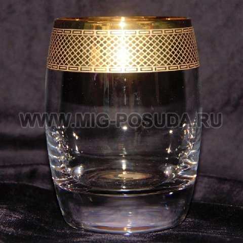 Сетка Золотая Плеже-Набор 6 стаканов 350сс арт. 420064/166 | Компания "Миг-посуда"