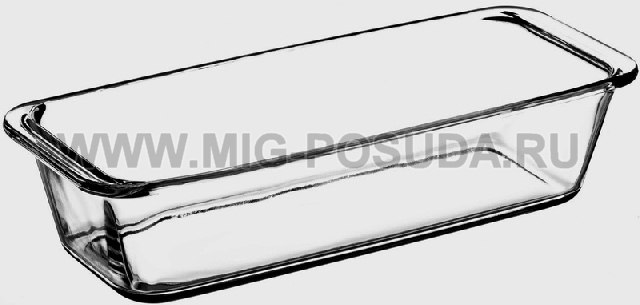 Боржам-форма прямоугольная 1,6л (310*125*70мм)SL арт. 59104/1067302 SL | Компания "Миг-посуда"